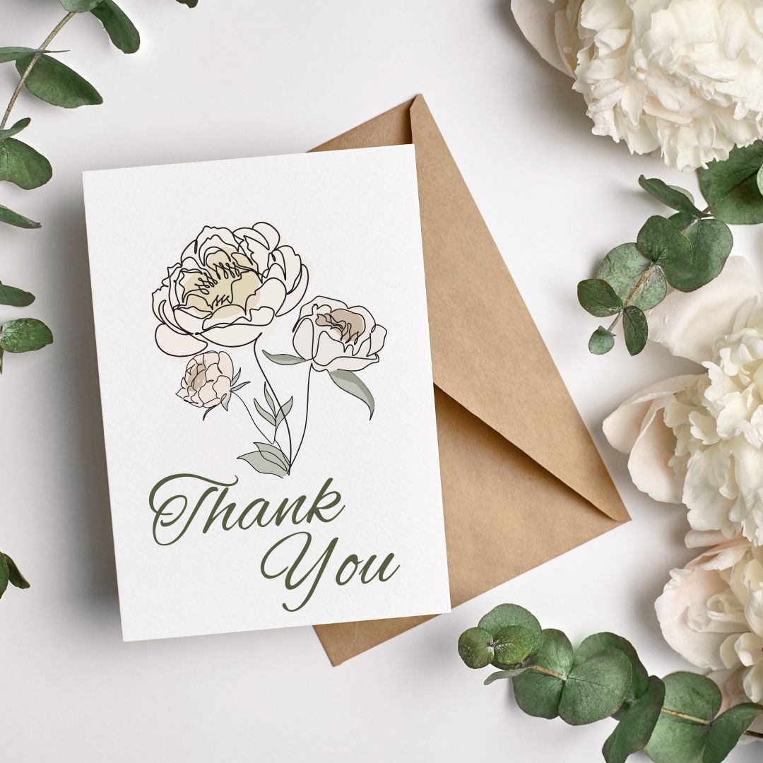 Thank You Greetings Card