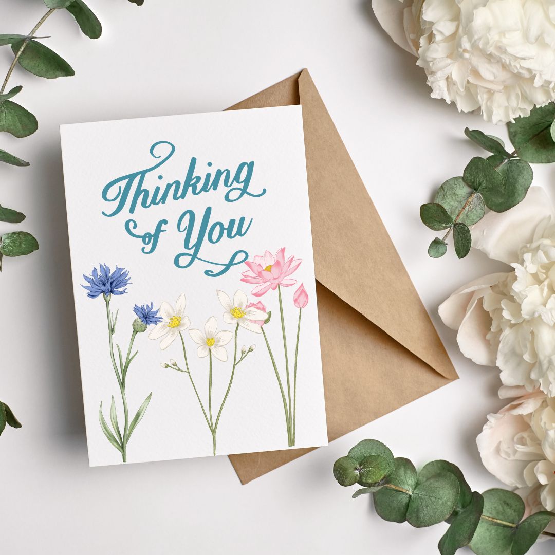 Thinking of You Greetings Card