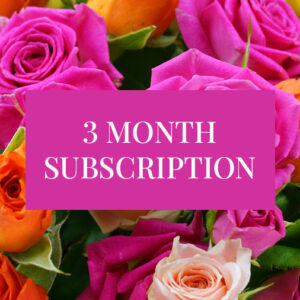 3 Month Flower Subscription
